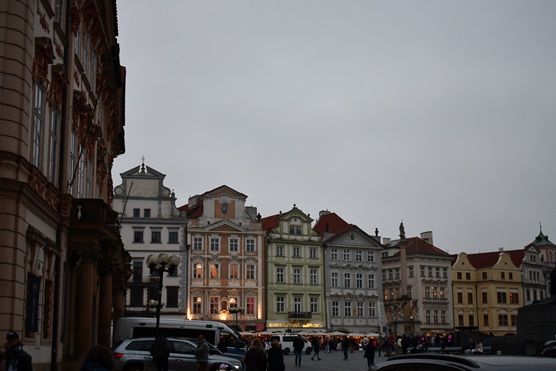 City square, Prague